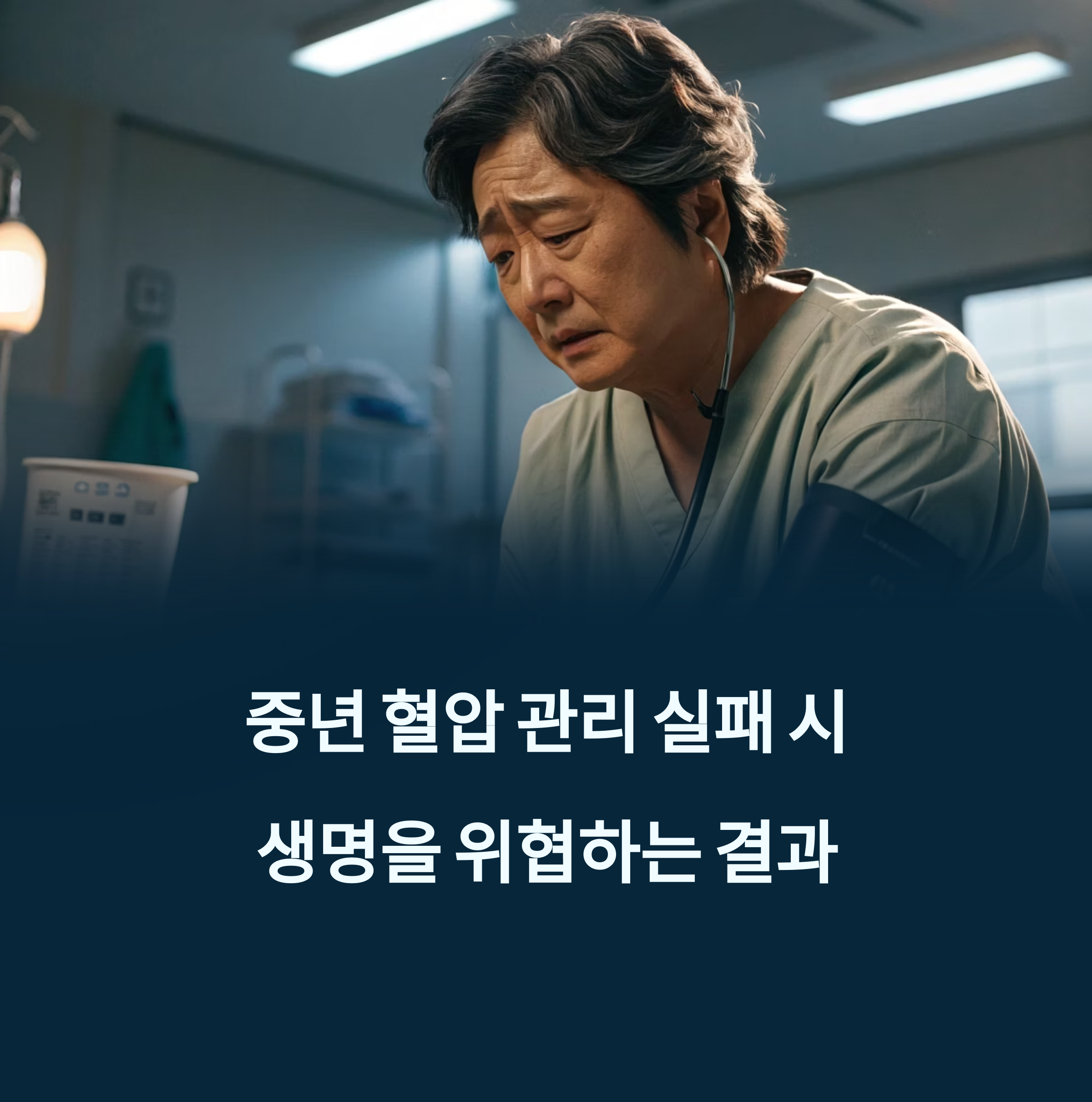 충격! 중년 혈압 관리 늦으면 생길 수 있는 7가지 합병증에 대한 이미지