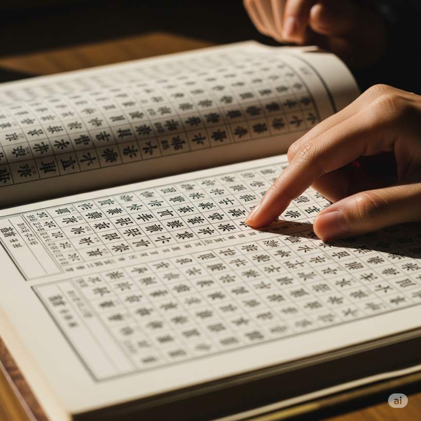 옥편 한문찾기 안내