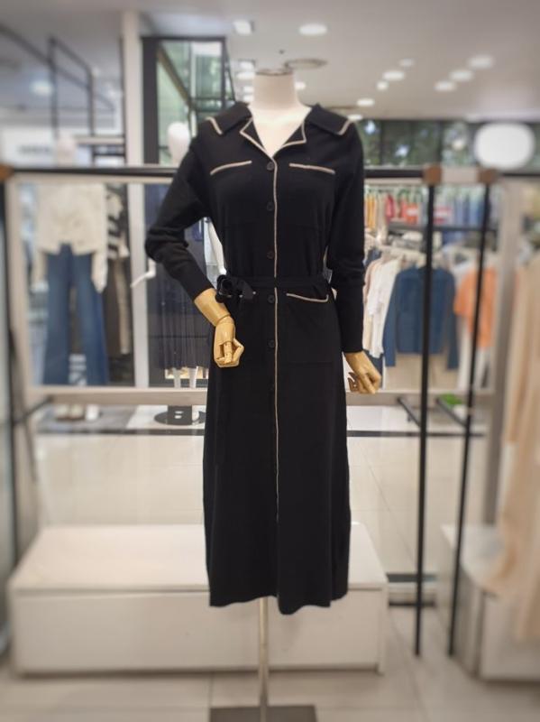 온앤온 세일러카라 니트 롱 원피스 NJK2WO941