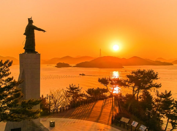 이순신공원 일출 