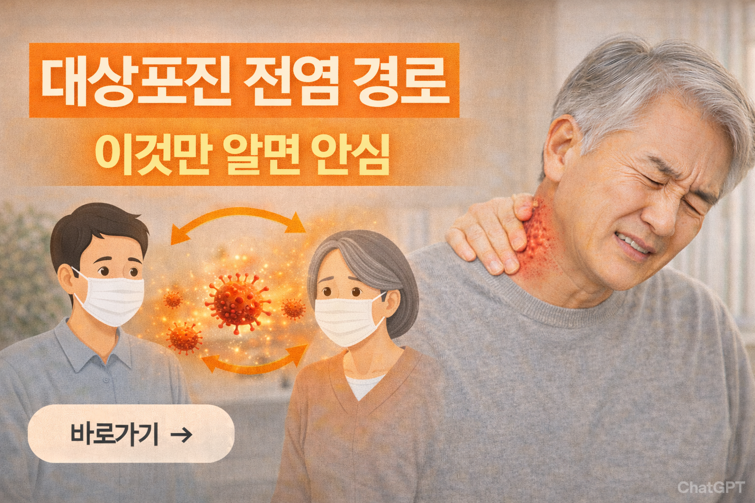대상포진 전염 경로