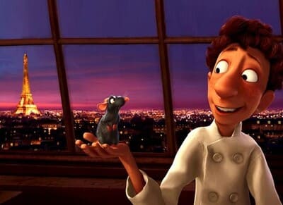 화해하는 두주인공