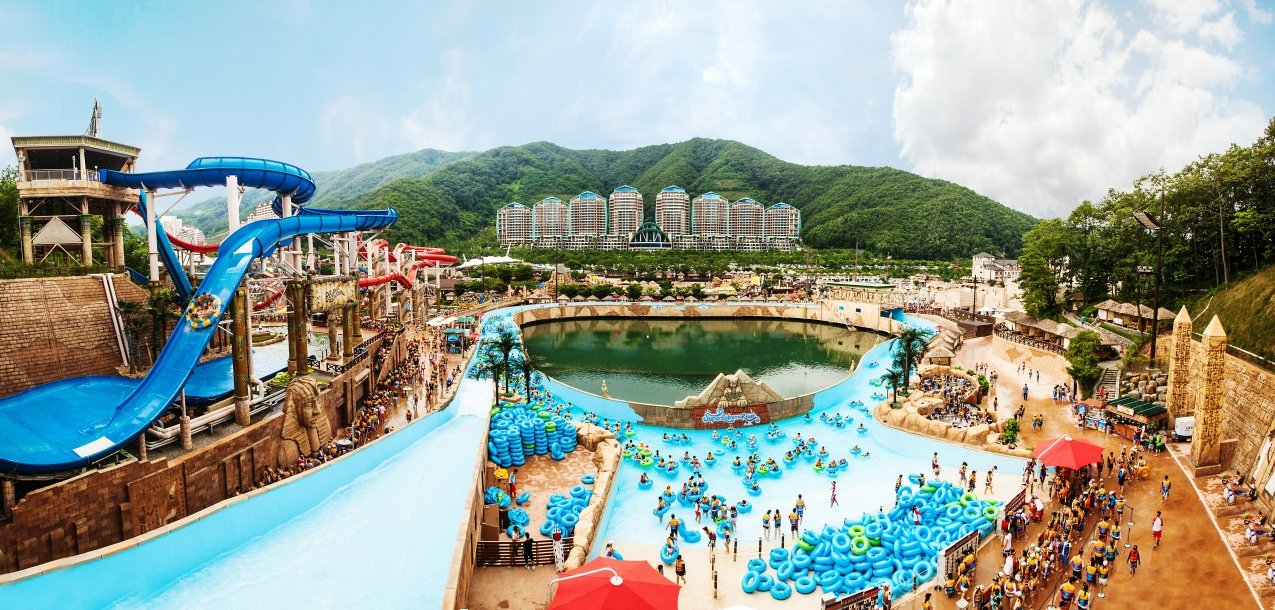 비발디파크 오션월드 전경