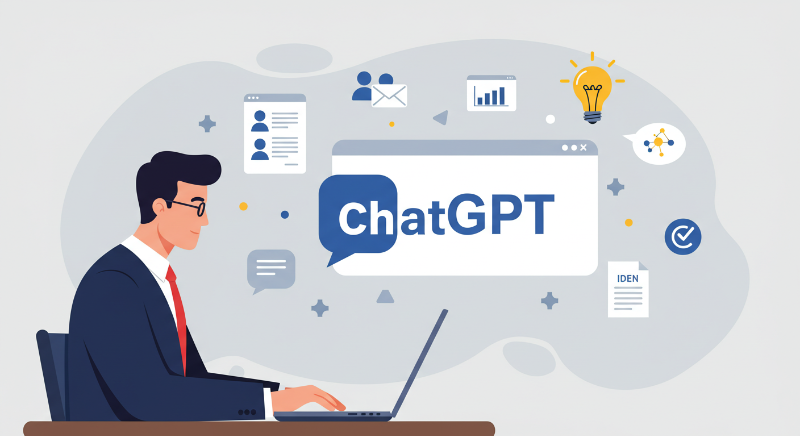 챗GPT를 업무에 통합하는 모습2