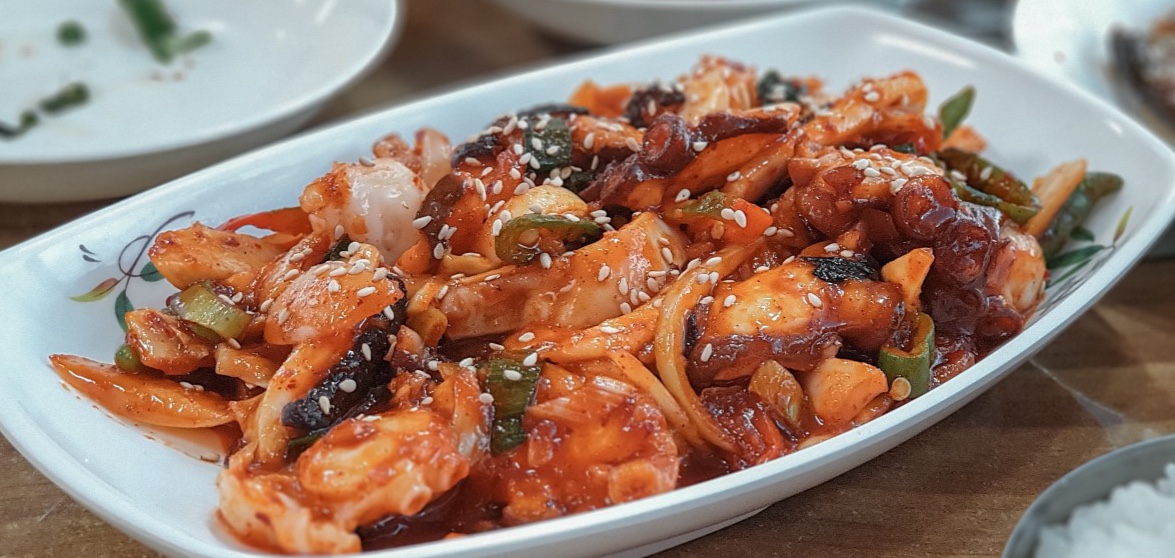 백반기행-울진-문어볶음-사진