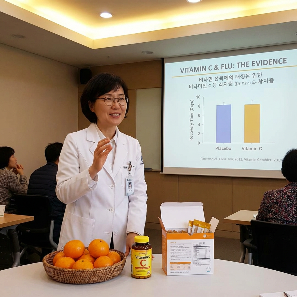 비타민C 독감예방 효과의 진실