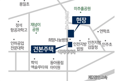 포레나 인천학익 모델하우스 위치