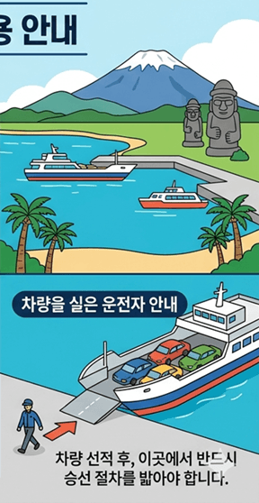 제주에서 고흥 가는 배