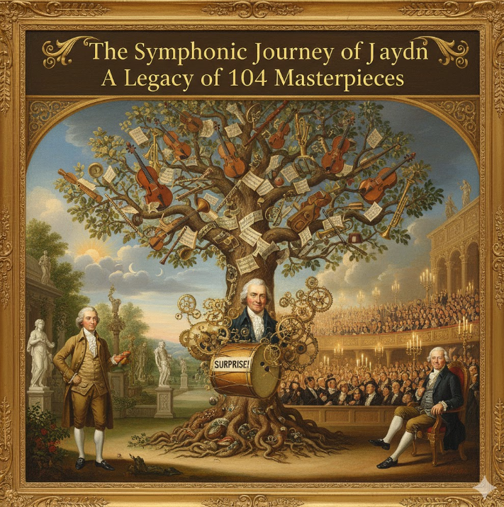 하이든의 &lsquo;교향곡 산책&rsquo;관련 그림