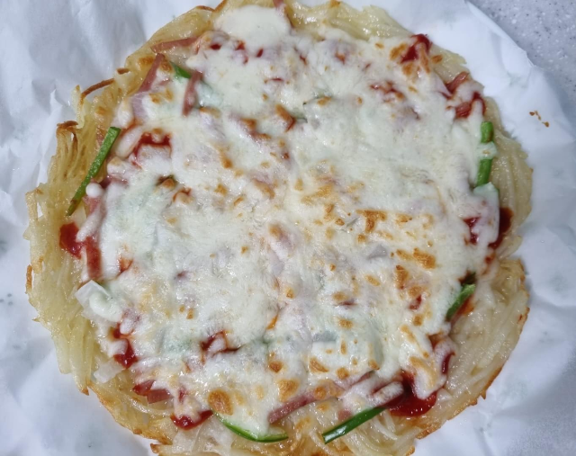 감자채볶음 대신 감자채피자