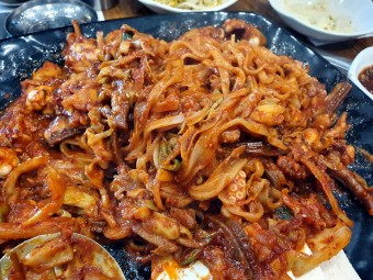 도토리무말랭이낙지볶음
