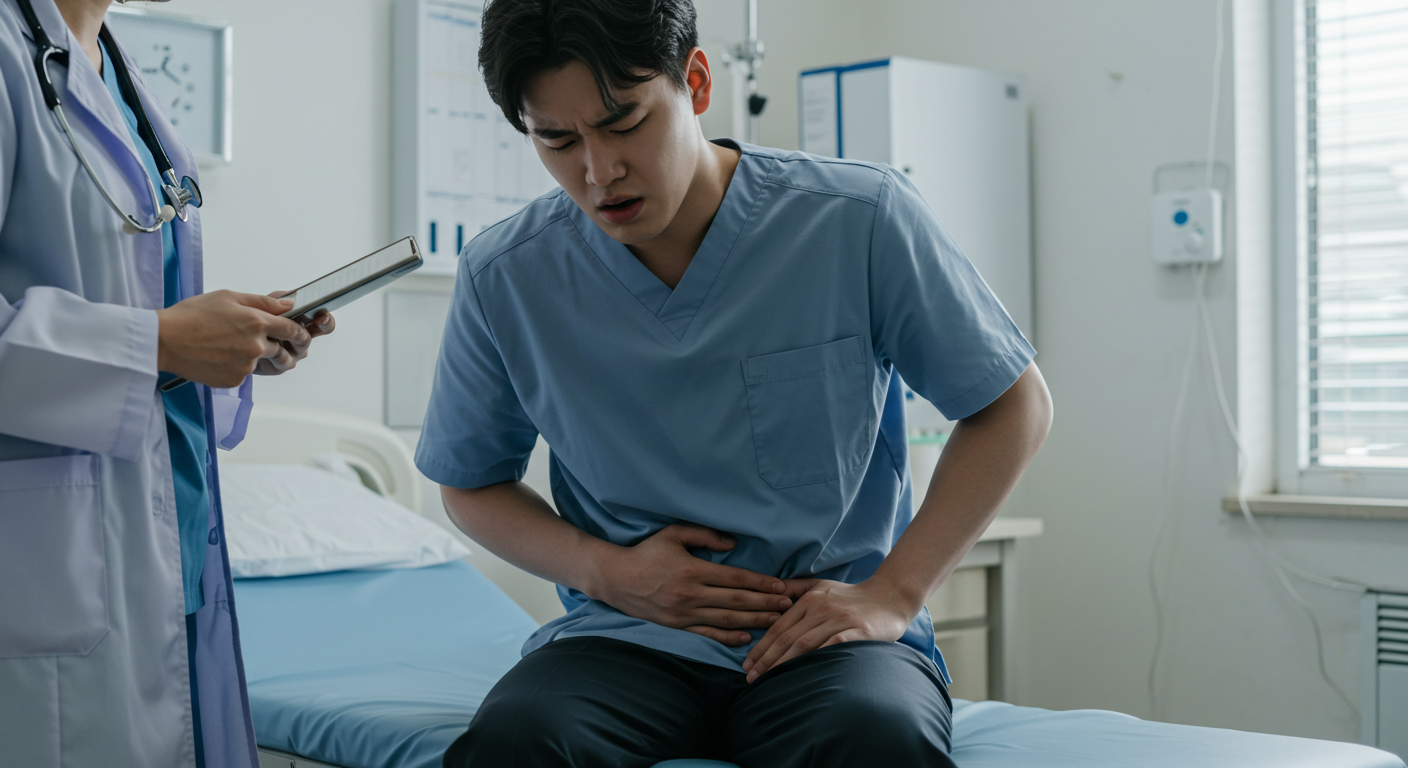 고환염전, 남성질환, 응급실