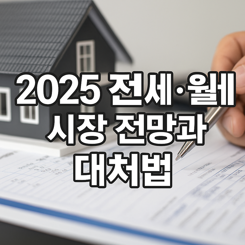 2025년 전세·월세 시장 전망과 대처법