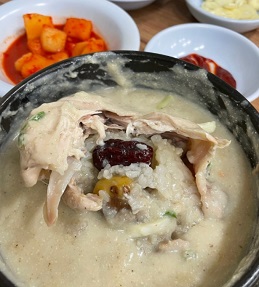 들깨삼계탕