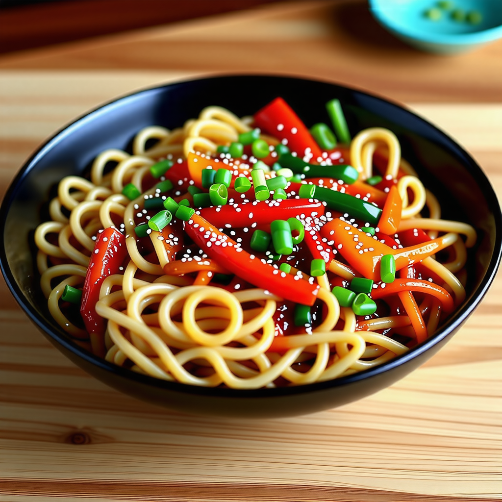 볶음우동 만드는법