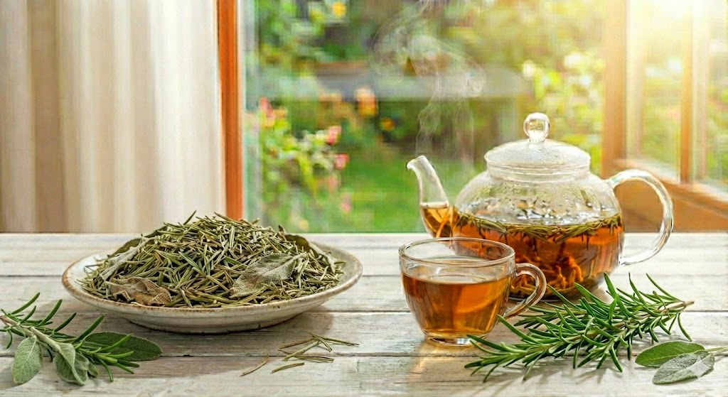 천연 항생제 성분이 풍부한 로즈마리와 세이지가 만나 목 감기와 인후염 증상을 즉각 진정시키고 구강 내 유해균을 제거하는 강력한 살균 시너지 블랜딩