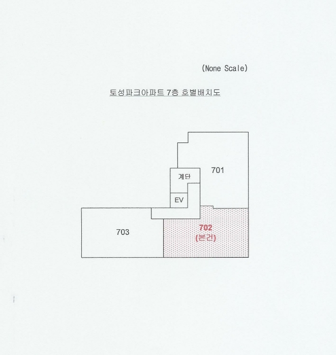 부산서부지원2021타경107795 건물개황도