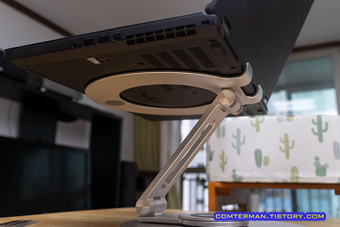 OMOTON 노트북 거치대 수평 거치