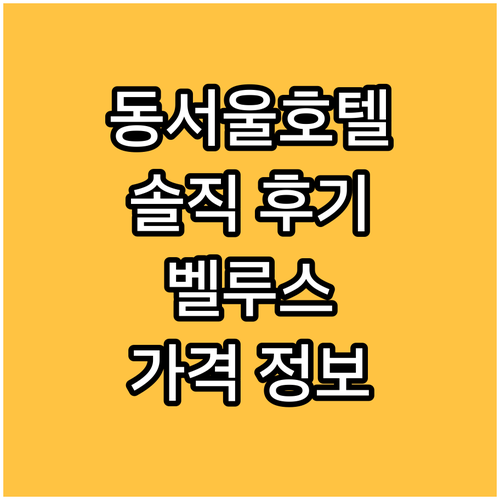 동서울호텔, 벨루스, 메종 칸 호텔 