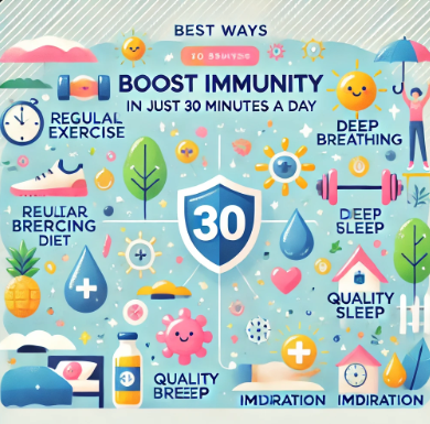 하루 30분, 면역력을 높이는 최고의 방법 관련 사진