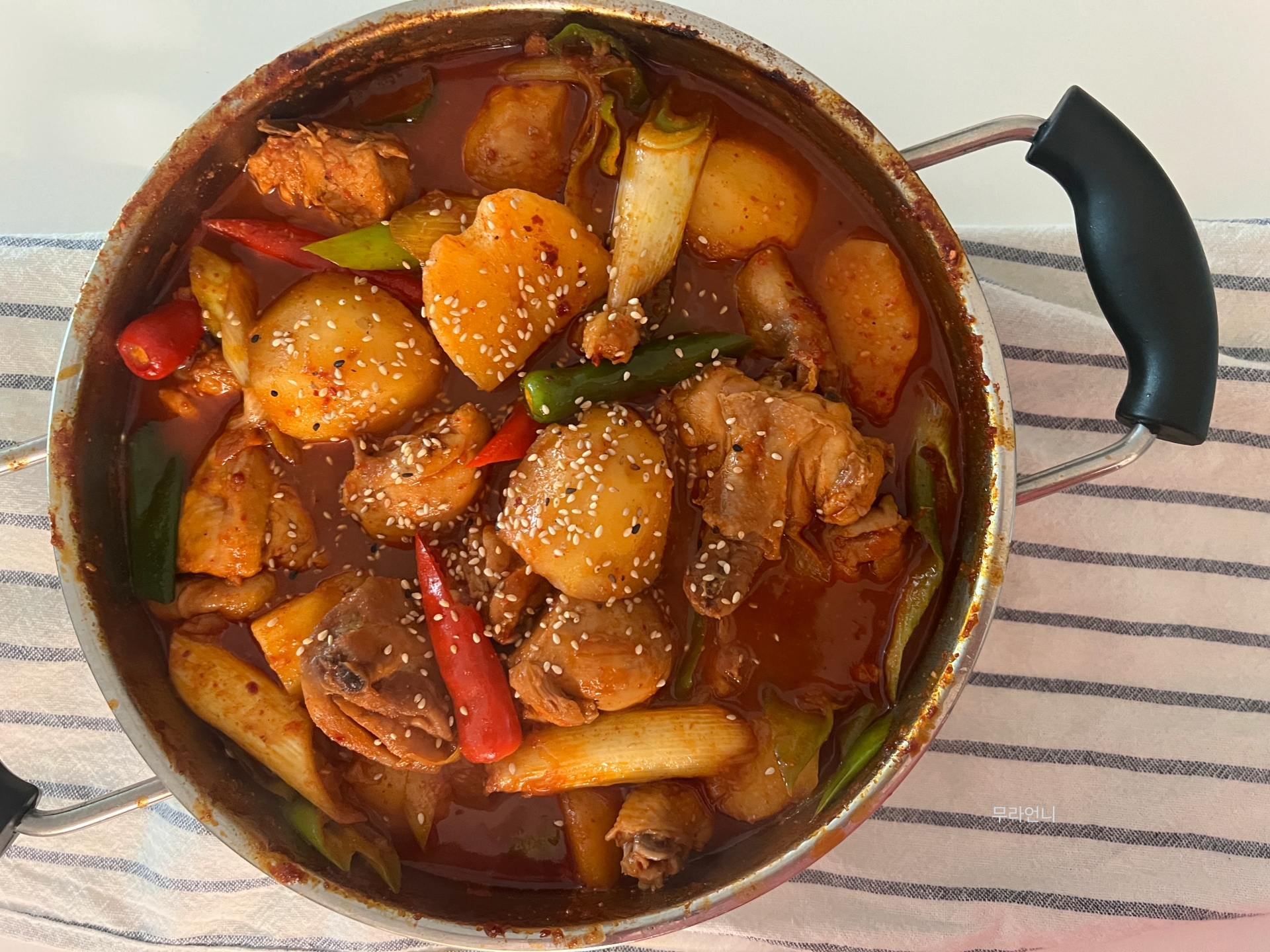 맛있는 닭도리탕 완성