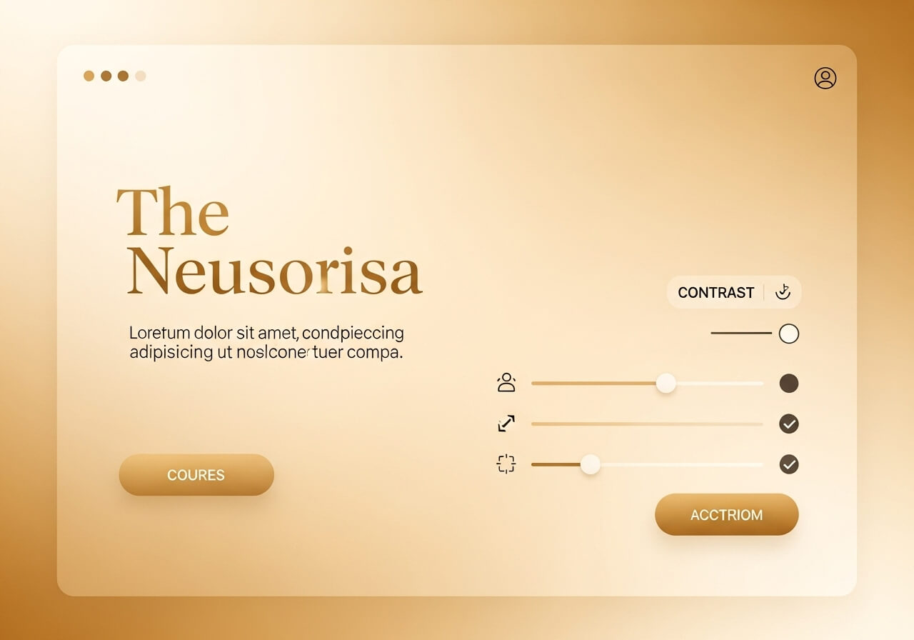 접근성(Accessibility)과 대비(Contrast)｜프리미엄과 가독성의 동거