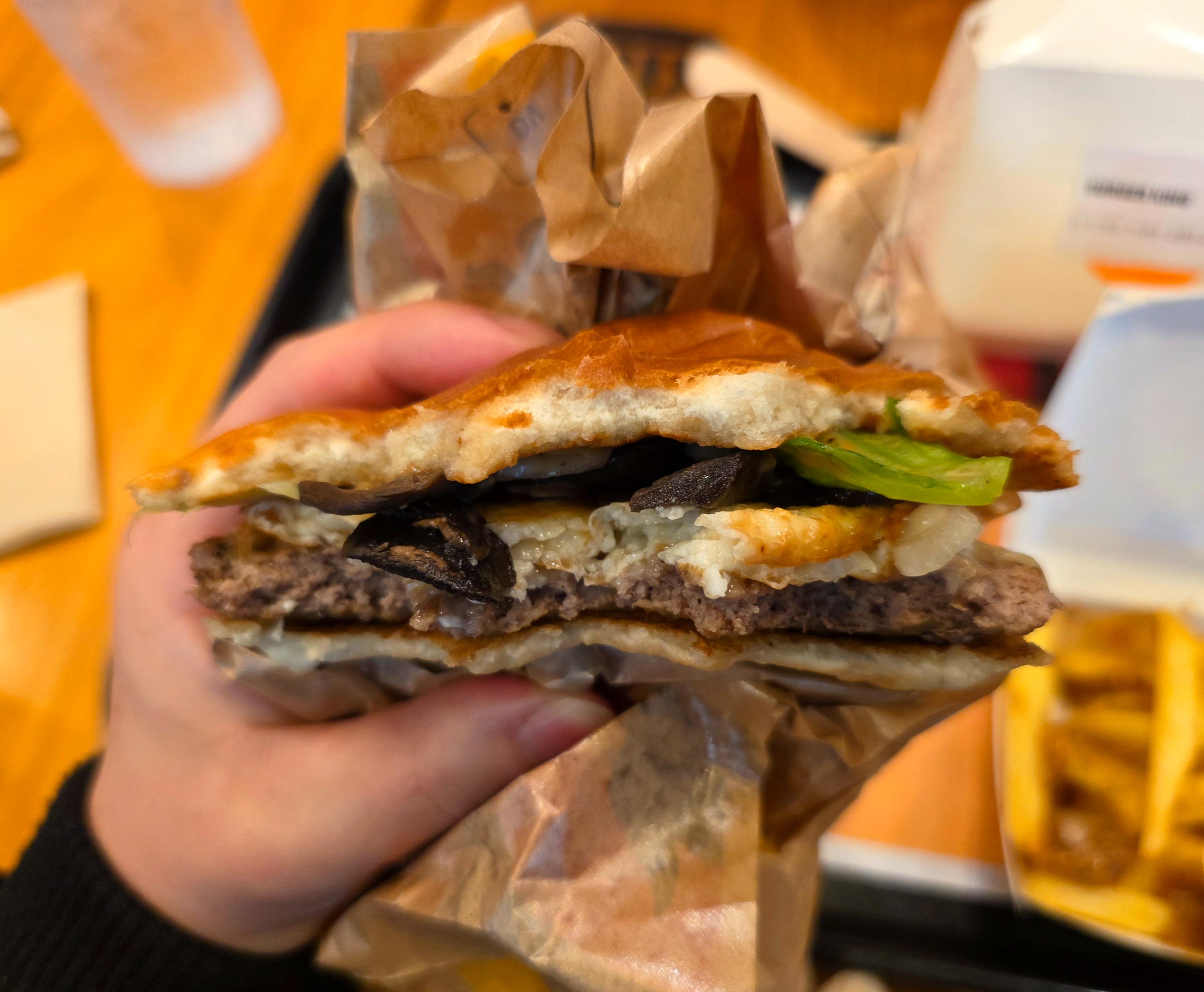 버거킹골드에그트러플머쉬룸