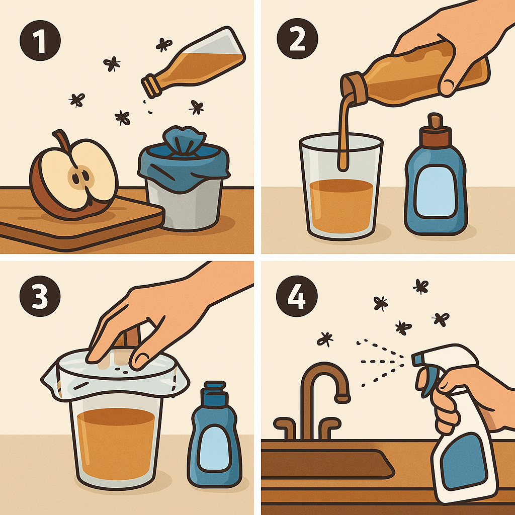 하루만에 초파리 없애는 방법