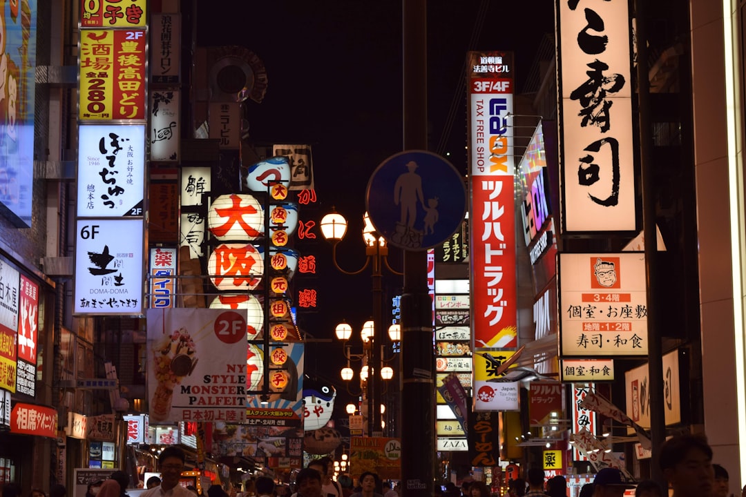 Osaka shopping.