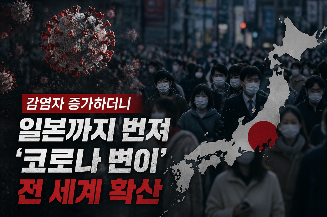 일본까지 번졌다는 코로나 변이, 지금 당장 확인하세요