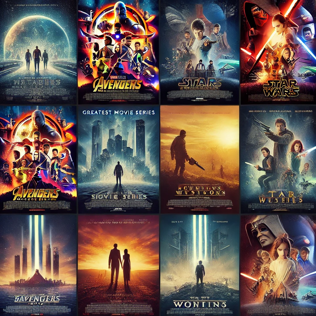역대 최고의 영화 시리즈 포스터