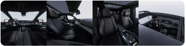 벤츠 GLE 350de 실내