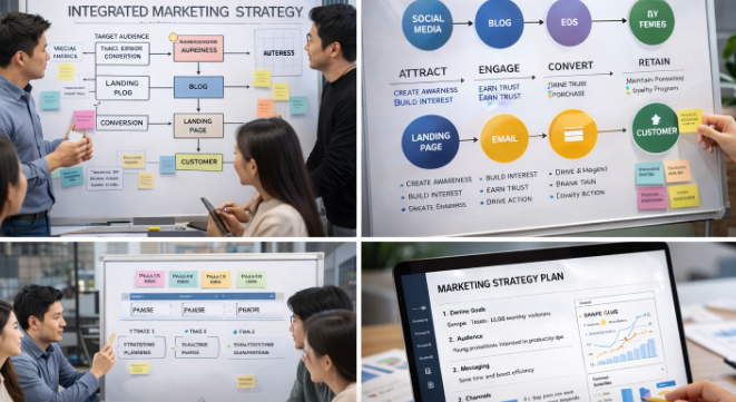 마케팅 전략 수립부터 실행까지 성과를 만드는 통합 마케팅 설계 방법 완벽 가이드