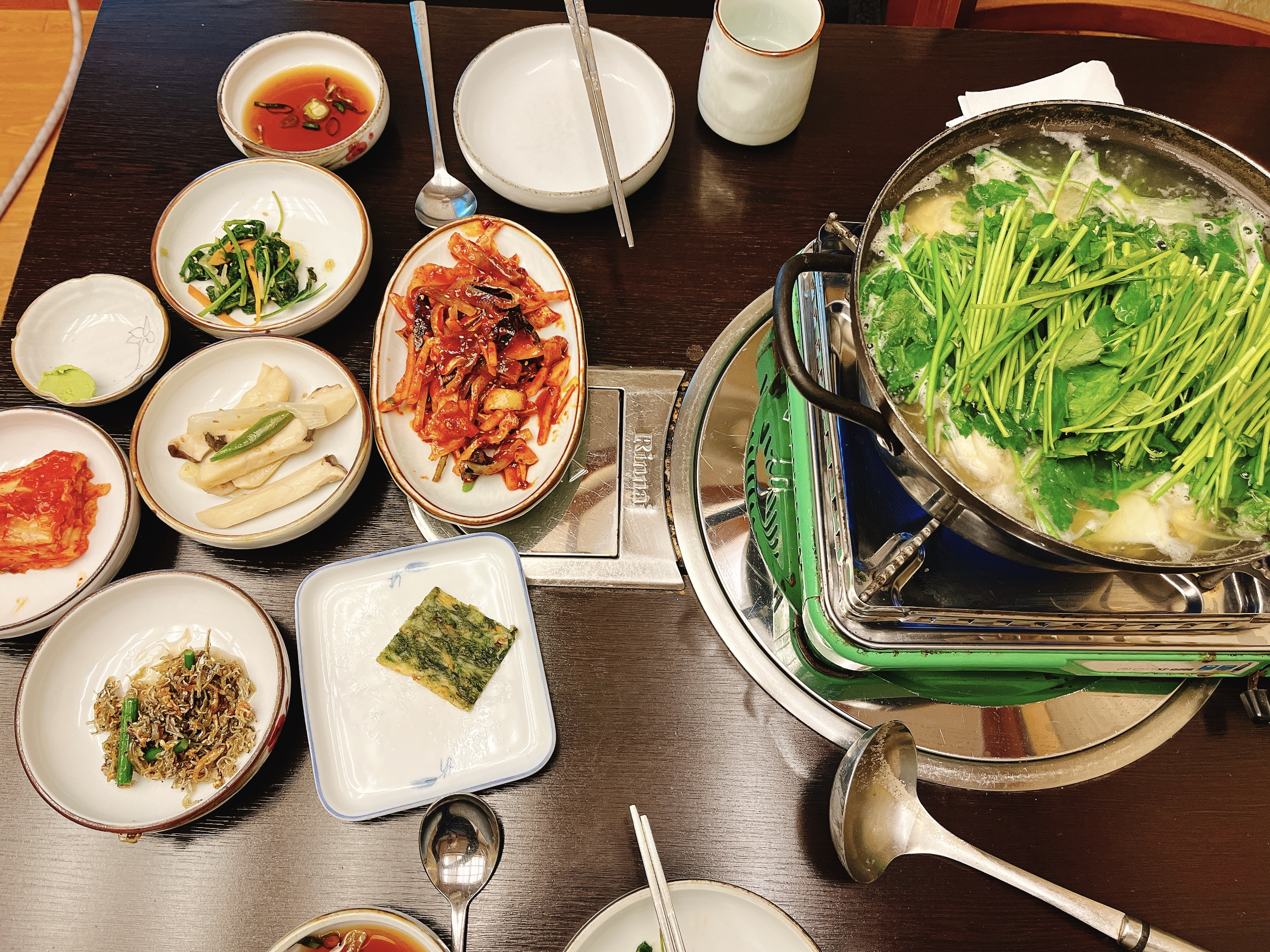 복지리 기본 반찬