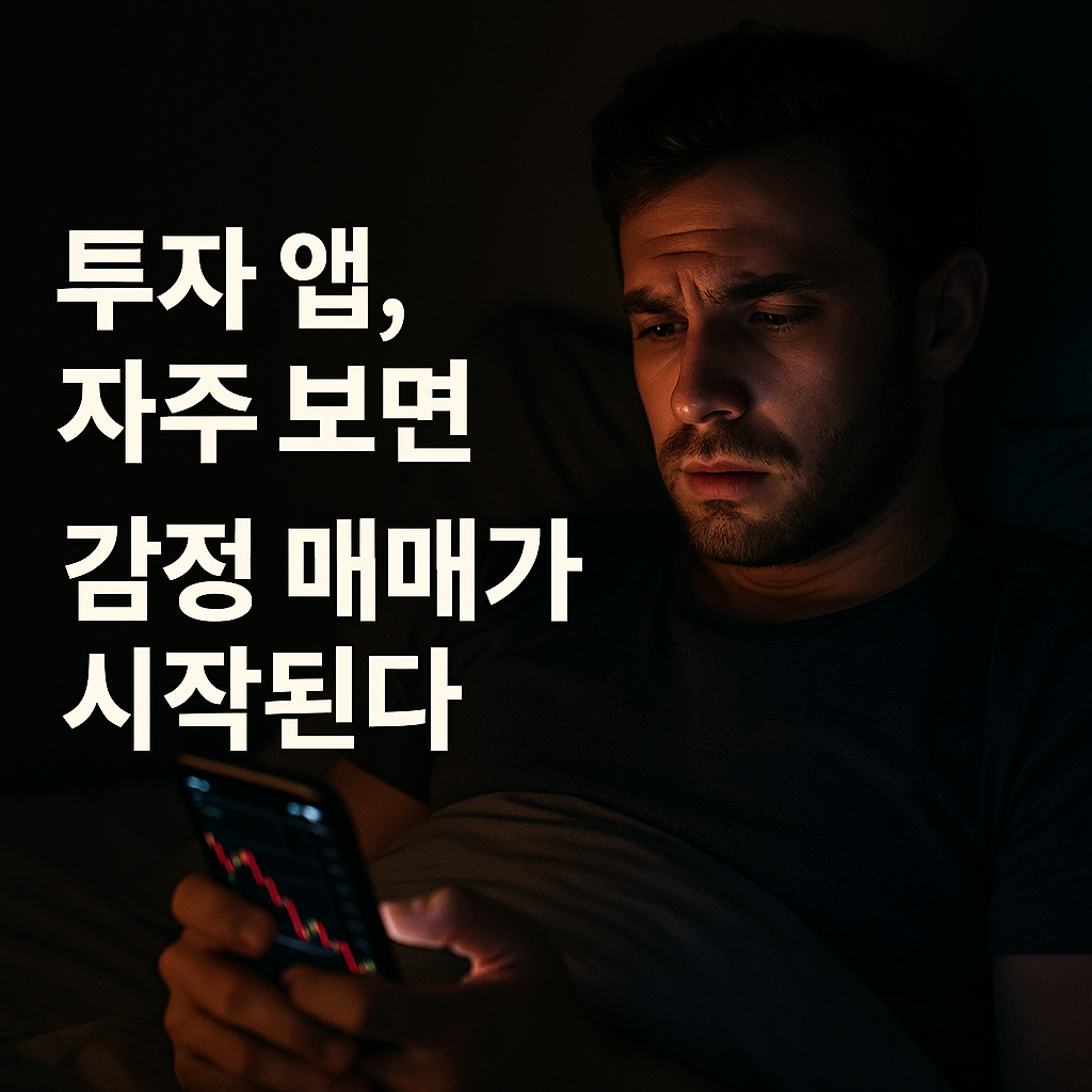주식 앱 자제의 중요성