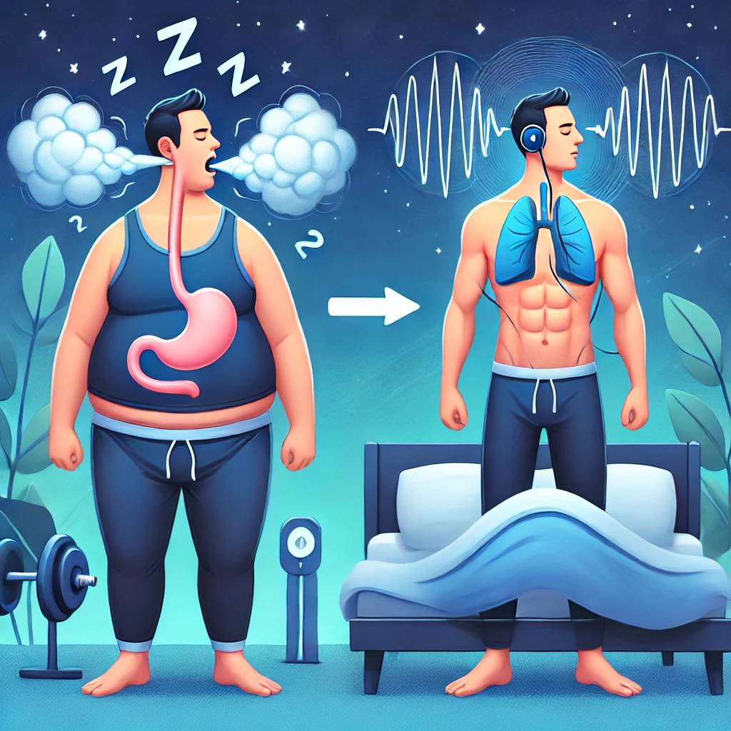 코골이가 살찌는 원인? 수면무호흡증 개선으로 체중 관리 성공하기