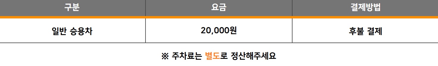 김포공항 주차대행 서비스