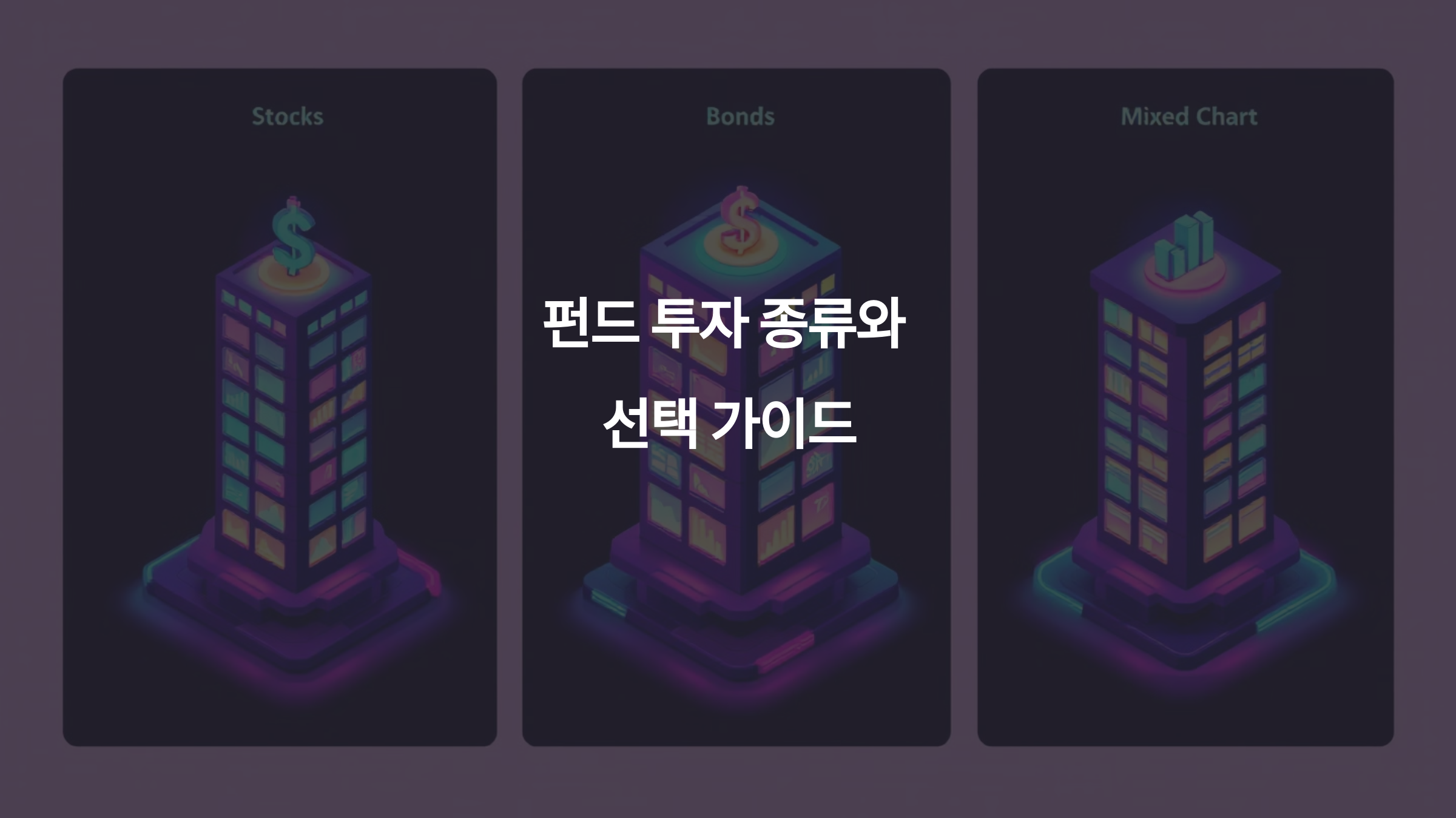 펀드 투자 종류와 선택 가이드