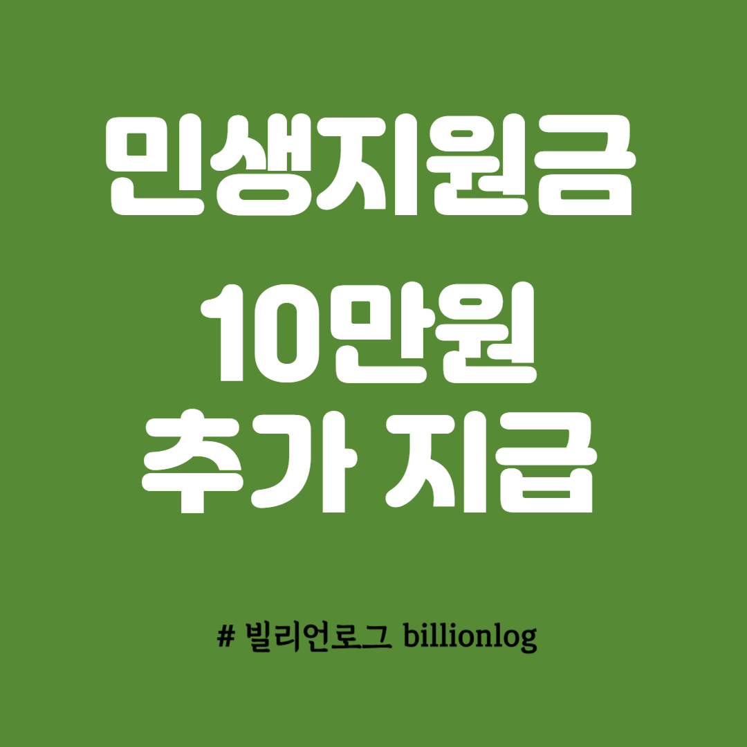 2차 민생지원금