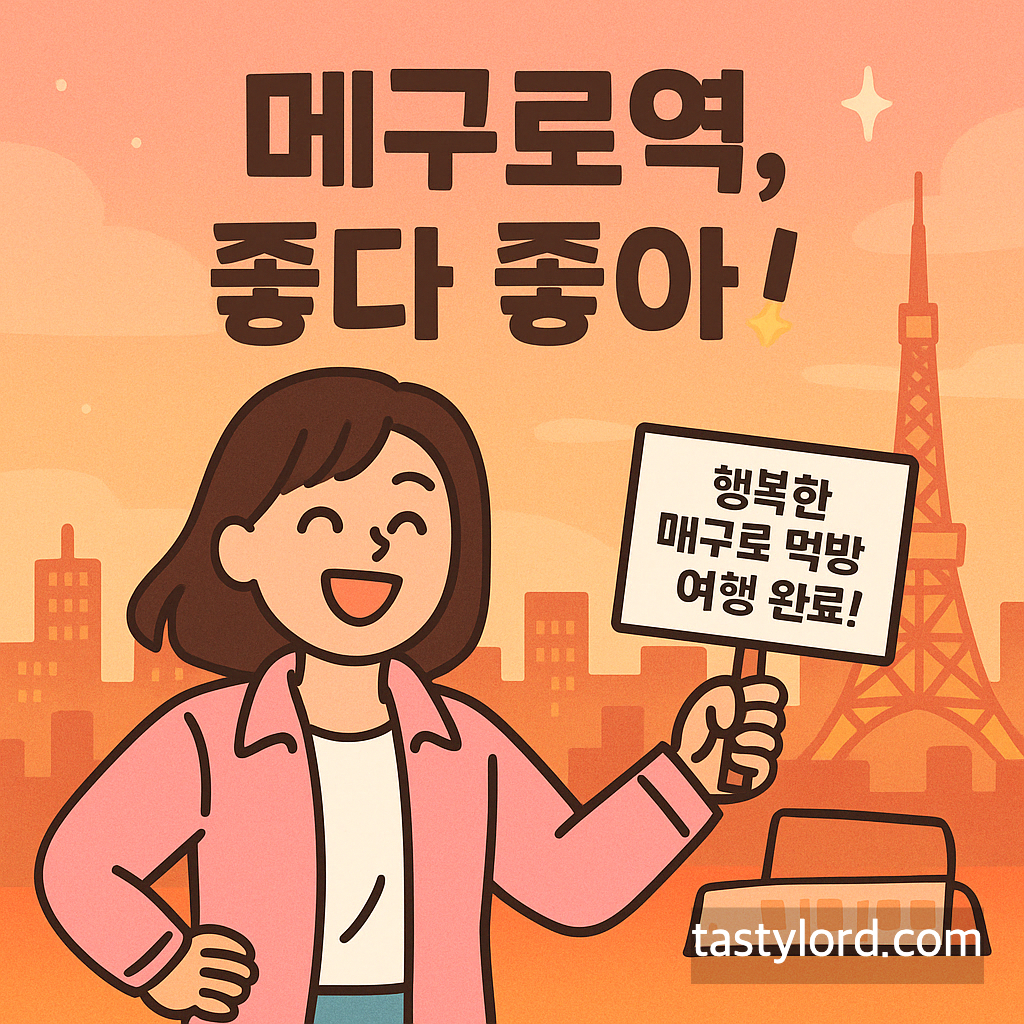 도쿄 메구로역 베스트 4, 배고파 미치면 맛집은 여기랑 여기!!!!