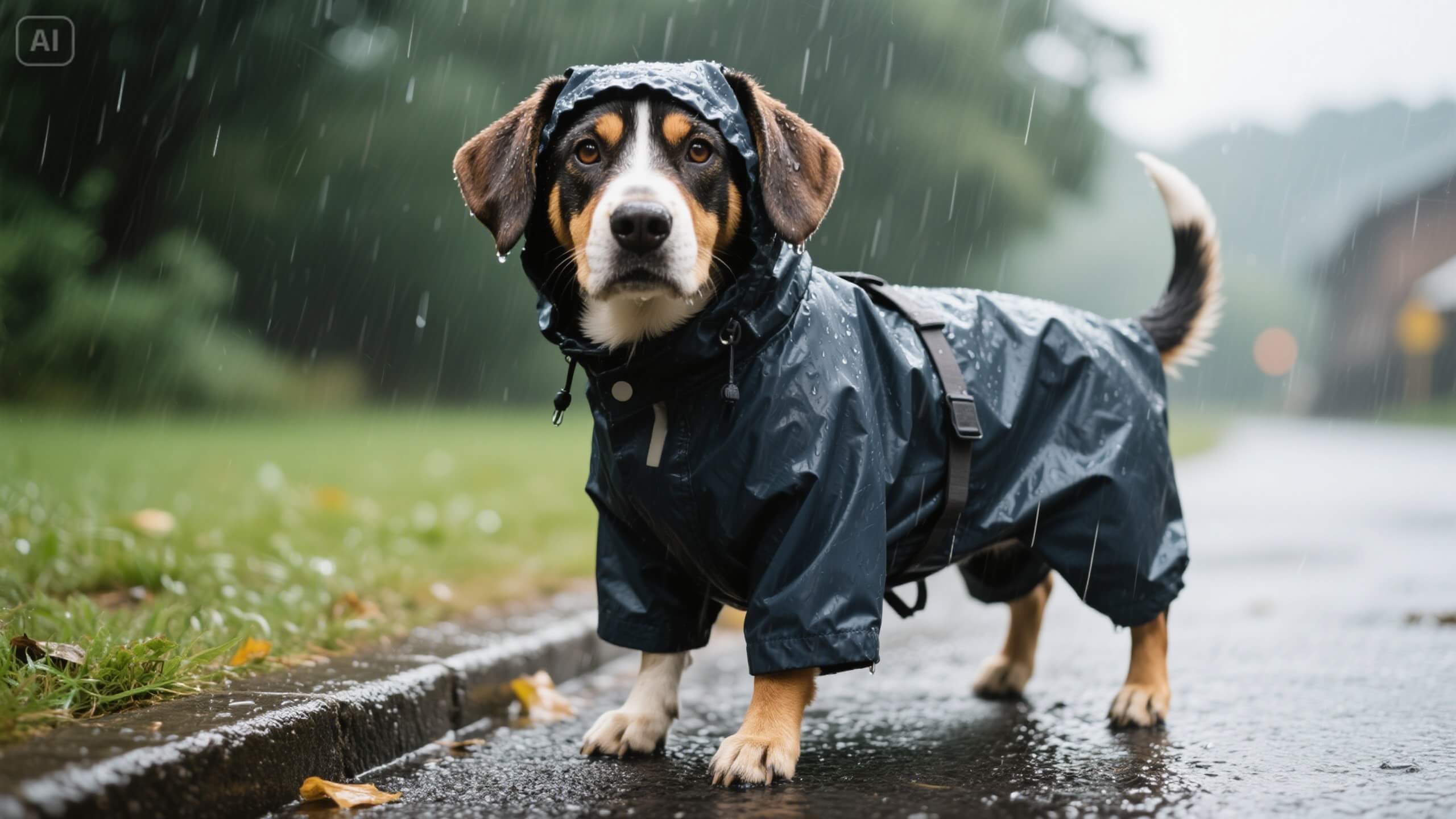 비 오는 날에도 걱정 없는 강아지 산책 꿀팁