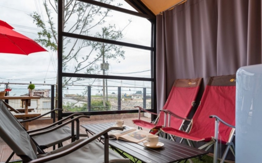 노을빛 글램핑장