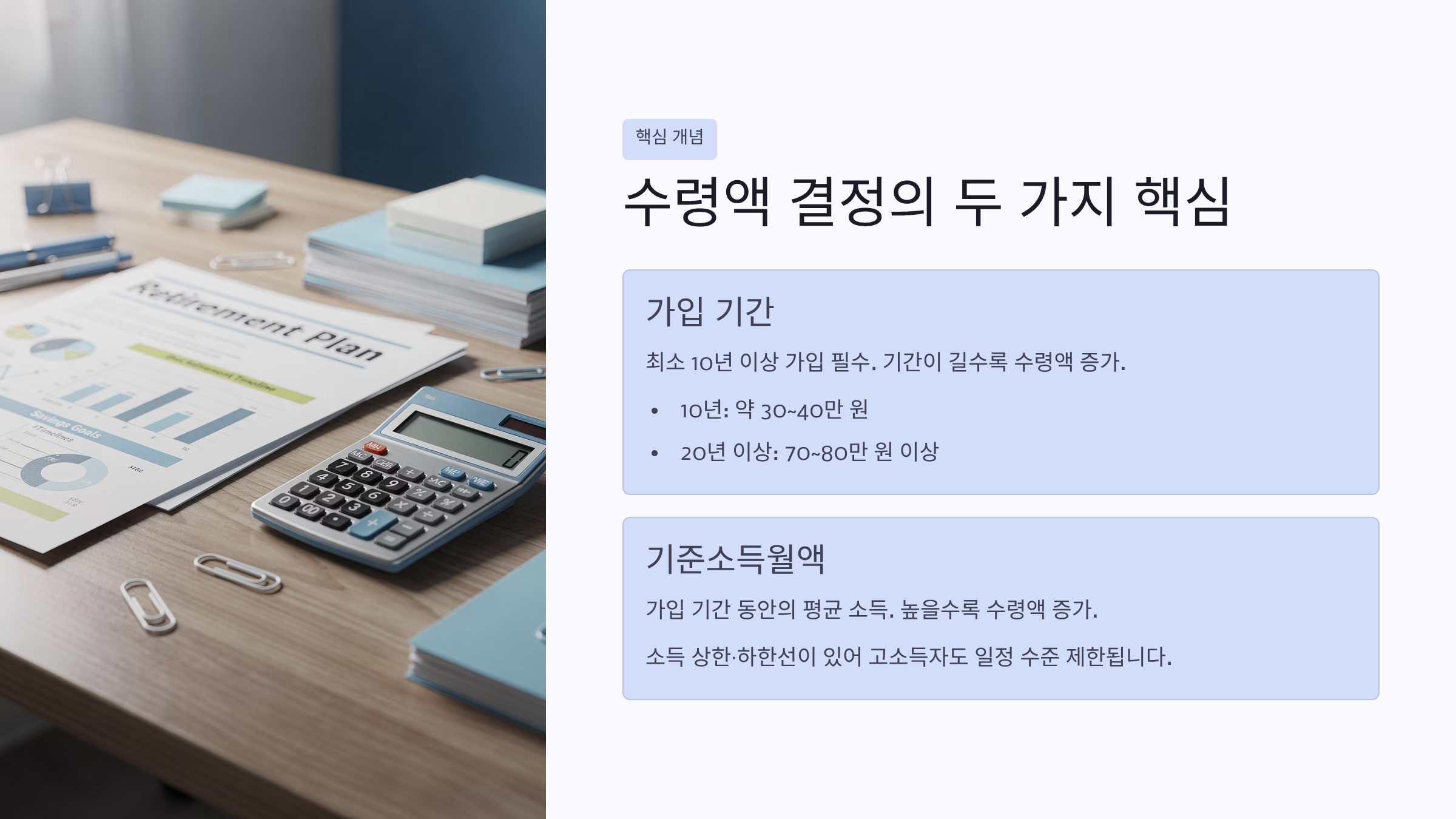 국민연금 수령액 알아보기