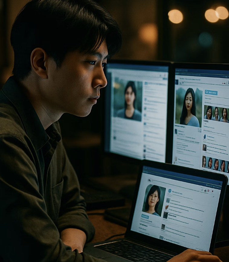 작살로 낚는 지능적인 사기