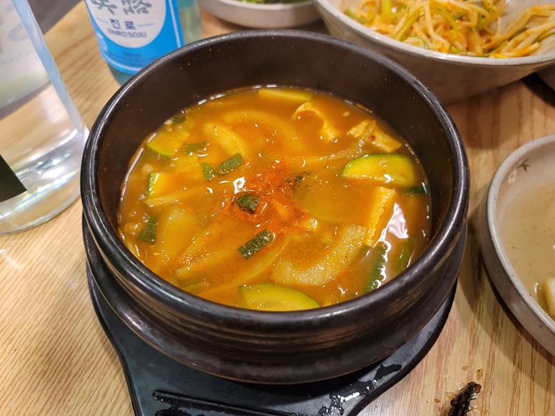 산본역 두근두근 소야소 - 된장찌개