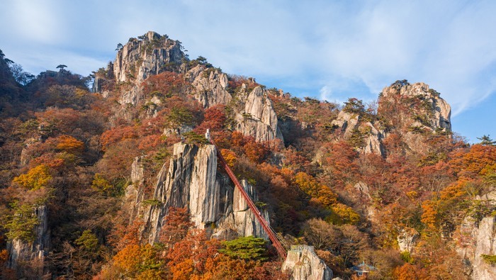 대둔산 삼선계단