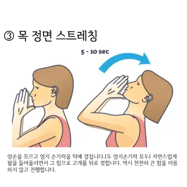 일자목-스트레칭