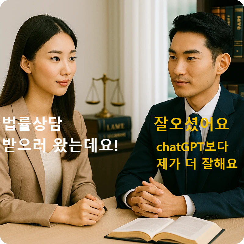 법률사무소에서 변호사에게 자문받는 20대 여성의 상담 장면