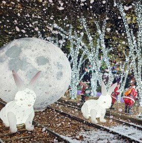 청도프로방스 눈내리는 산타마을(이미지출처:청도프로방스 홈페이지)