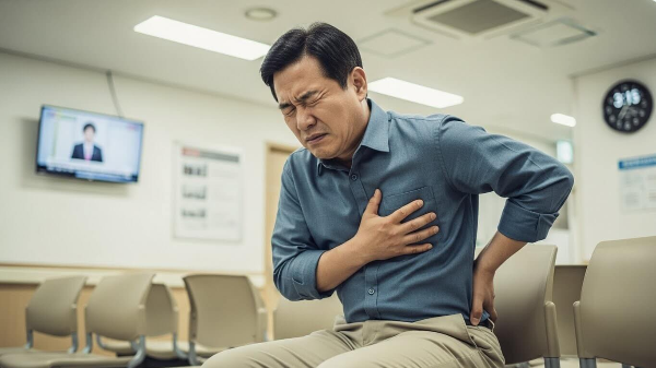 오른쪽 등 통증 의심되는병 12